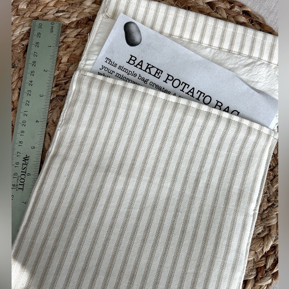 Microwave Potato Bags, Reusable Pouches for Baking Potatoes, at home or Office ￼